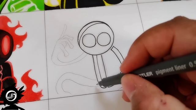 Drawing FRIDAY NIGHT FUNKIN' NIGHTMARE MODS PART 10 смотреть онлайн