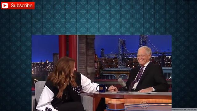 David Letterman May 13 , 2015 - Julia Roberts