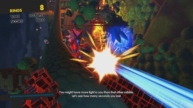 Stage 9 - VS. Infinite | Sonic Forces 100% Walkthrough "9/32" (No Commentary) смотреть онлайн