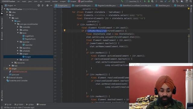 Web Crawling using Java, Spring BOOT & JSOUP | Build a COVID Dashboard смотреть онлайн
