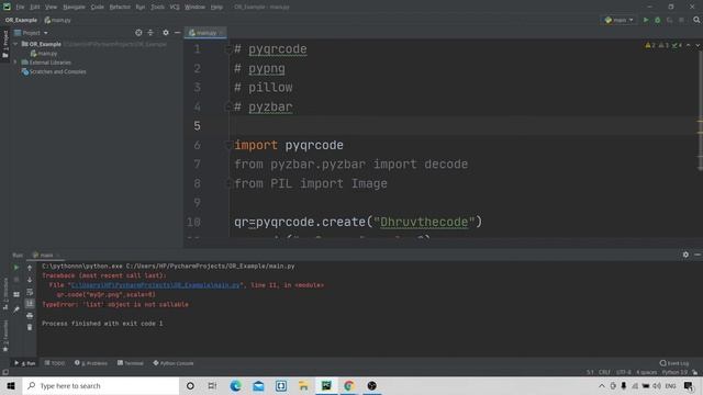 Send Message using Python QR Code | Python | QR Code Generator using Python | Python Trick | QR Cod смотреть онлайн