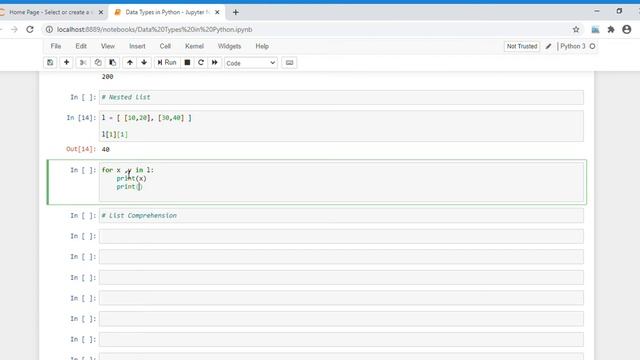 #12. Nested list and list comprehension | easy python tricks смотреть онлайн