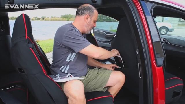 Tesla Model X Seat Covers Features смотреть онлайн
