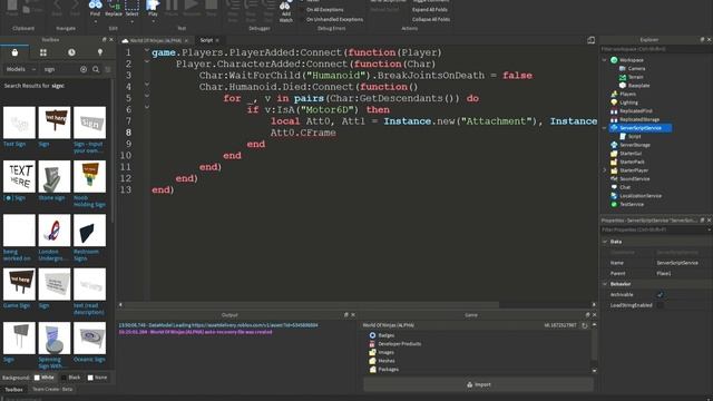 How to Make A Ragdoll Death in Roblox Studio! смотреть онлайн