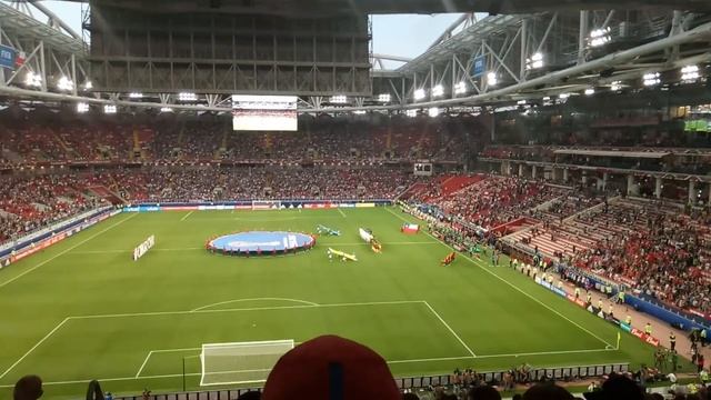 Камерун - Чили (18/06/2017) перед матчем // Cameroon vs Chile - National Anthems смотреть онлайн