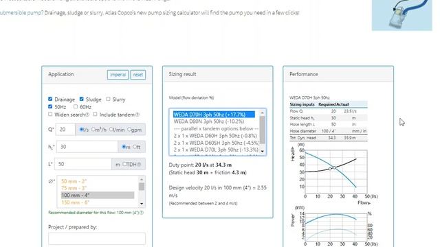 Atlas Copco’s Pump Sizing Calculator tutorial: Find the right dewatering pump in few clicks смотреть онлайн
