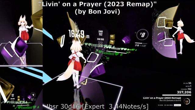 "Livin' on a Prayer (2023 Remap)"(by Bon Jovi) [Expert] / UPDATE 1.29.0 смотреть онлайн