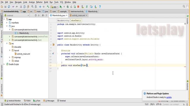 Video #43 - Android Tutorial - How To Create Button In XML Layout смотреть онлайн
