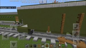 Как построить грузовой поезд в Майнкрафт. 3эс4к и вл10