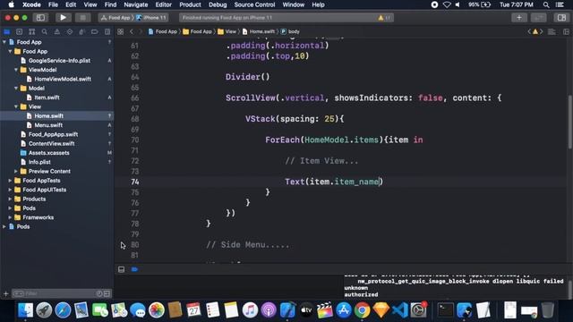 SwiftUI Food Ordering App Using Firebase - Part 2 - Firebase Anonymous Auth And Firestore смотреть онлайн