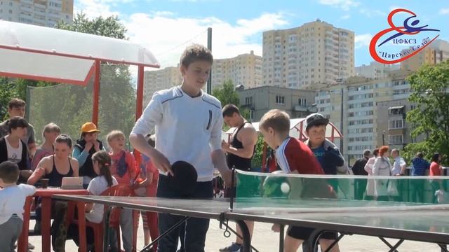 Открытие спорт площадки в пос. Шушары. 2015 смотреть онлайн