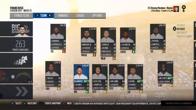 Madden NFL 18 Franchise Upgrade Issue смотреть онлайн