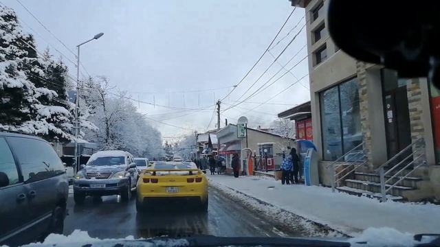 Авто прогулка по Бакуриани смотреть онлайн