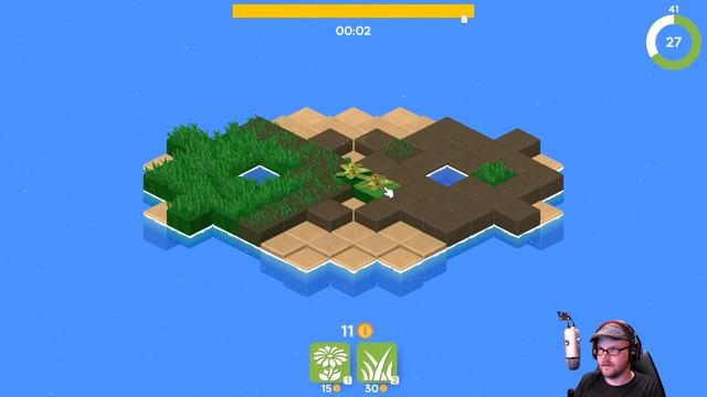Regrowth - (Puzzle/Strategy Island Growing Game) смотреть онлайн