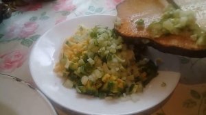 Изумительный постный КРАБОВЫЙ салат с АВОКАДО / Обязательно приготовьте прямо сейчас !!!!