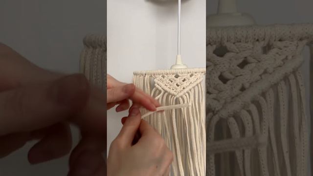 DIY _ Мастер-класс абажур макраме _ Плетем абажур своими руками _ Macrame lampshade смотреть онлайн