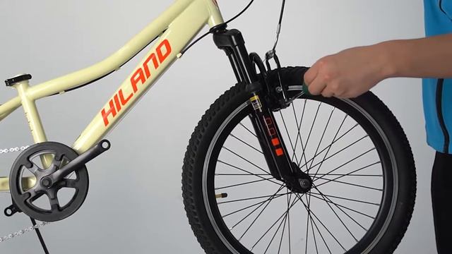 Hiland 20'' 24'' Youth Mountain Bike Assembly Video - English Version смотреть онлайн
