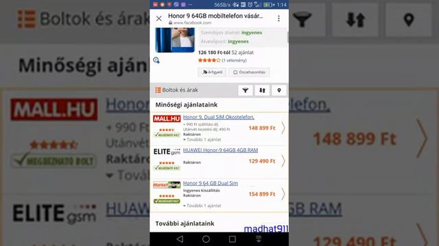 Arukereso Honor 9 64 GB fail clickbait смотреть онлайн
