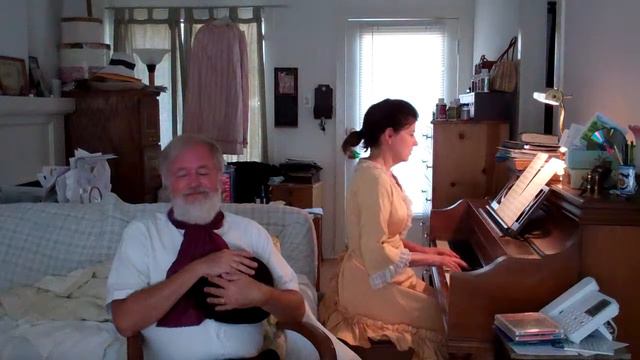 Emma Darwin Sings Charles' Composition about Home смотреть онлайн