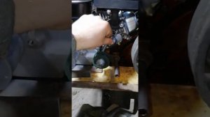 Установка ременной передачи на мотоблок МБ-1