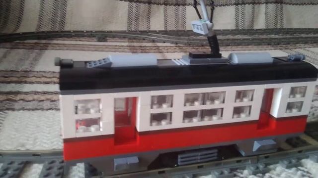 Обзор на лего самоделку ТРАМВАЙ МС-4 смотреть онлайн