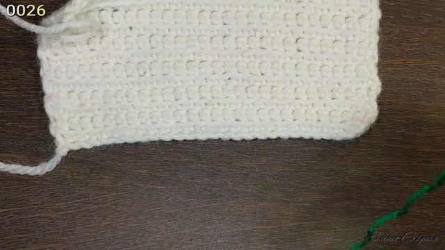 Узоры крючком - в копилочку. Узор N2 - для начинающих.