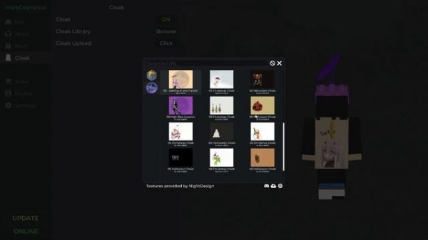 MoreCosmetics Mod (1.8.9, 1.18.2) - Get Free Cape & Wings Cosmetic Mod Minecraft Java