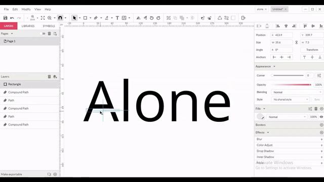 Alone logo | logo concept | gravit designer смотреть онлайн