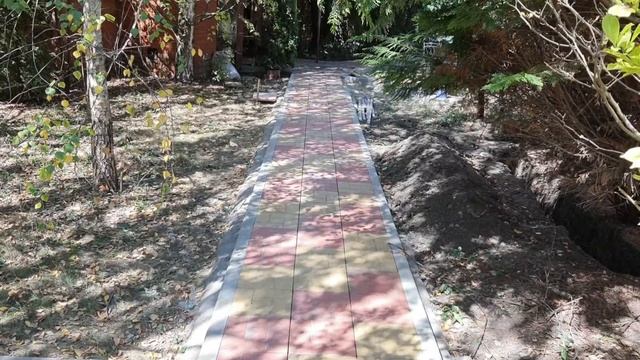 Старая тротуарная плитка. Что можно сделать из старой тротуарной плитки. Б.у. тротуарная плитка. смотреть онлайн