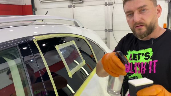 Обзор продукции Shine Systems для полировки стёкол, как убрать антидождь
