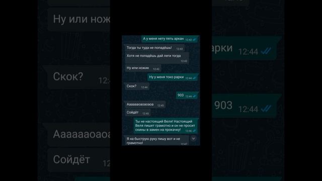 МНЕ НАПИСАЛ СКАМЕР ВЕЛЯ! ЧТО ИЗА ЭТОГО ВЫШЛО????? смотреть онлайн