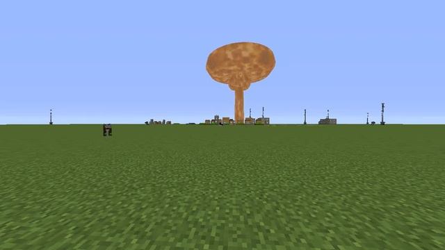 Ядерный взрыв в майнкрафте смотреть онлайн