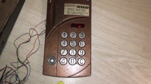 Домофон Цифрал ИНТЕЛ. Изменение времени открытия замка.