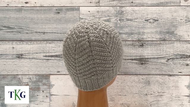 Chevron Love Beanie Knit Pattern Aran Yarn #knittingpattern смотреть онлайн