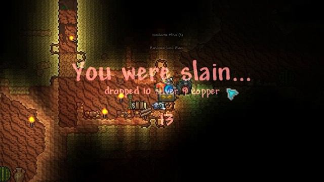 Sand killed us in Terraria смотреть онлайн