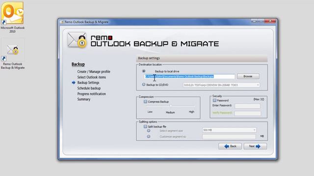 How to take Backup of your Outlook using Remo Outlook Backup and Migrate 1.0? смотреть онлайн