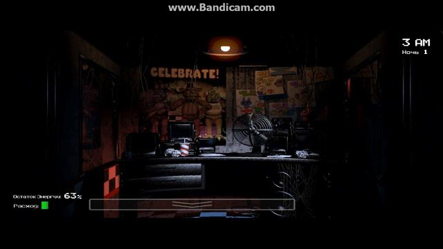 Прохождение игры Five Nigths At Freddy's 1|Rus Edition|Ай,ай,ай кнопки поломали! смотреть онлайн