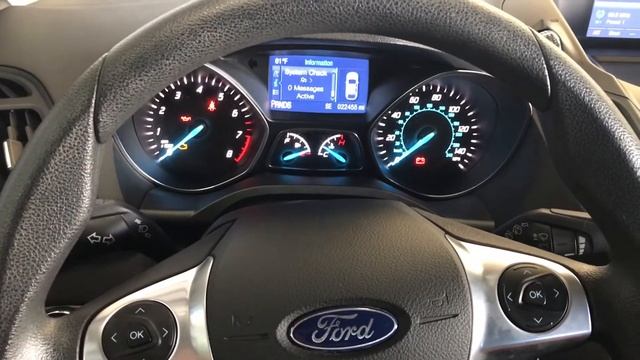 2014-2017 Ford Escape Oil Life Reset смотреть онлайн