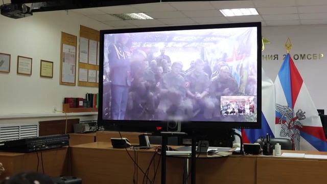Телемост с военнослужащими ЦВО, участвующими в спецоперации.mp4 смотреть онлайн