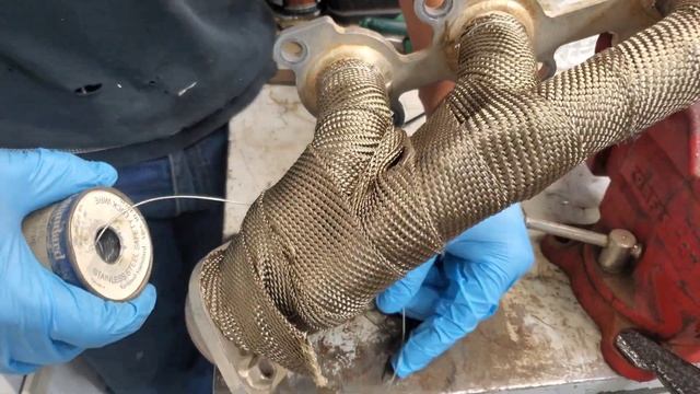 Toyota 4runner 5vz-fe 3.4 Shorty Headers DEI Header Wrapped смотреть онлайн