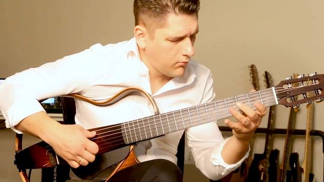 Por una Cabeza (by Carlos Gardel) - solo guitar смотреть онлайн