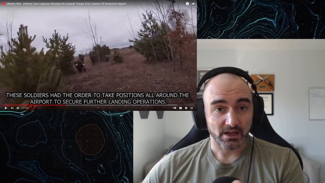 US Army Combat Vet REACTS to Russian Air Assault Troops First Capture Of Hostomel Airport смотреть онлайн
