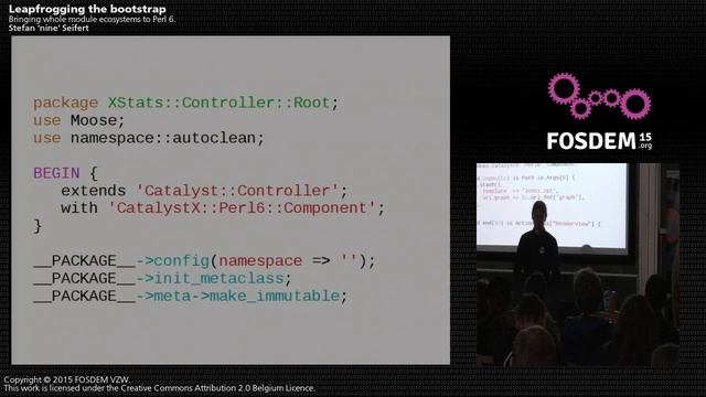 FOSDEM 2015 - Developer Room - Perl - Dules Ecosystem Perl6 смотреть онлайн