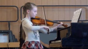 Берио Концерт № 7, скрипачка Катерина Попова