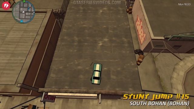 GTA Chinatown Wars - All Unique Stunt Jumps Locations смотреть онлайн