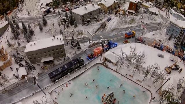 Гранд Макет Россия в 4к зимний регион/Grand Layout Russia winter part at 4k. смотреть онлайн