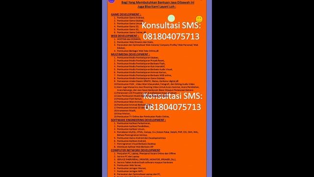Jasa Pembuatan Web | 081804075713 смотреть онлайн