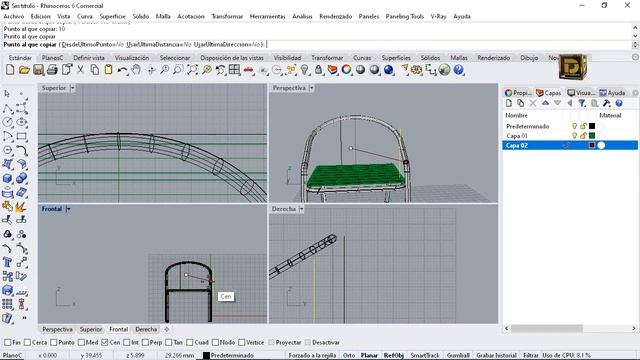 Rhinoceros 3d Silla Tubular смотреть онлайн