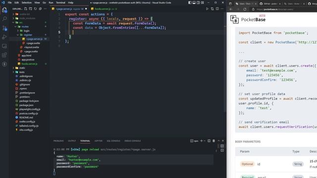 SvelteKit Authentication with PocketBase смотреть онлайн
