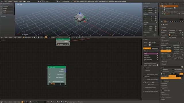Animation Nodes #3: Loopy Lists (Grid Array) смотреть онлайн